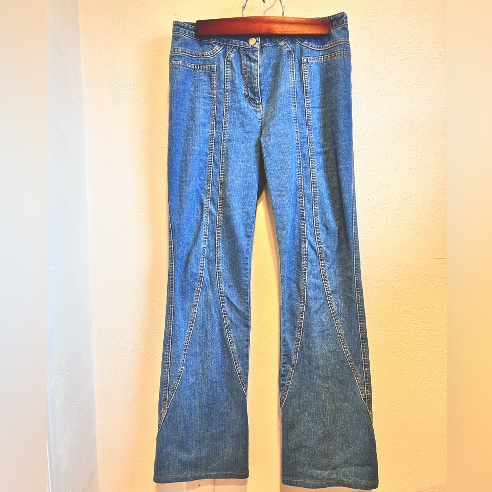 Vintage Escada Flared Bell Bottom Jeans